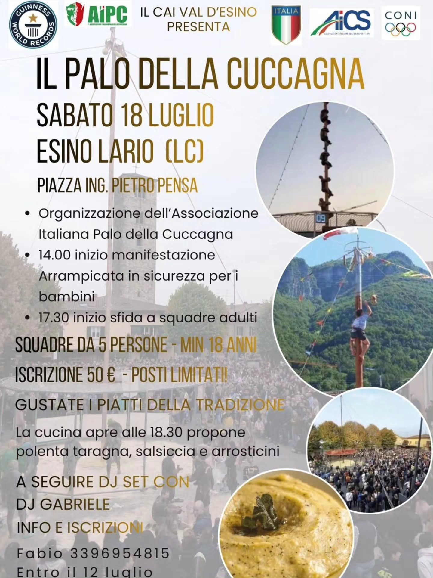 CAI Festival - Greasy pole challenge